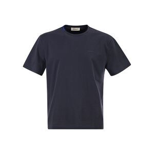 Premiata Men Cotton T-Shirt With Technical Detail And Logo